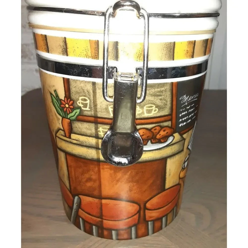 MSC Joie De Vivre Cafe Canister Art Deco Inspired